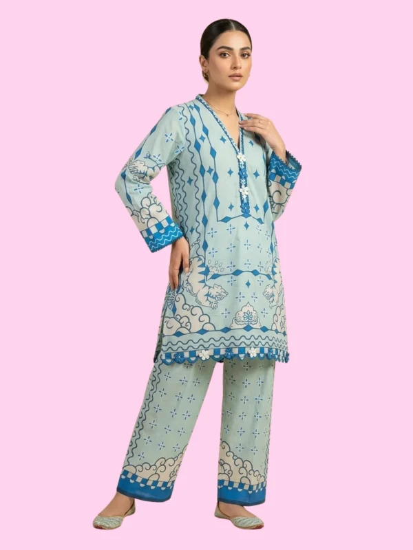 1pc Printed Stitched - Style 3