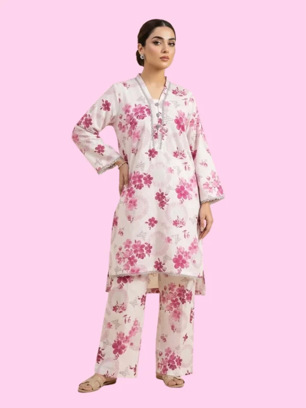 1pc Printed Stitched - Style 4
